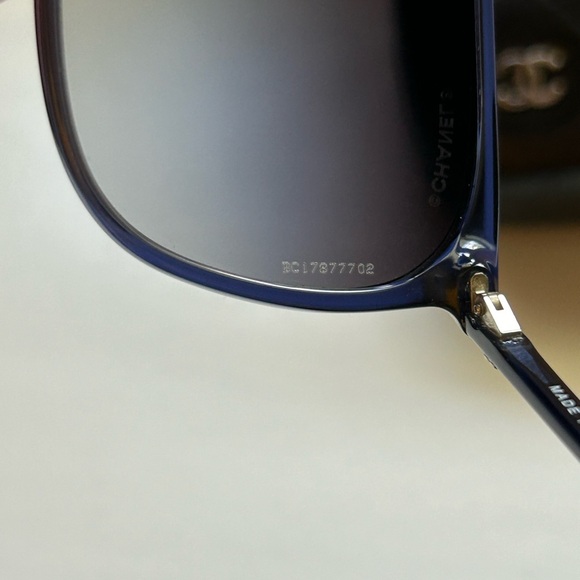 Chanel CC blue sunglasses FINAL $ FIRM - Picture 4 of 9